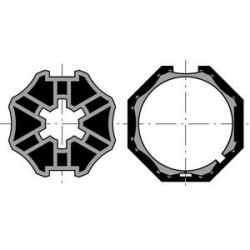 Roue + couronne ls40 - tube...