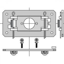 Plaque point fixe ls40...