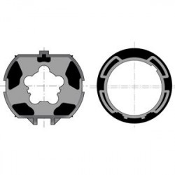 Roue aluminium lt60 pour...