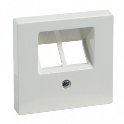 System M - Plaque blanc...