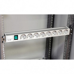 Actassi rail 1U 8 prises +...