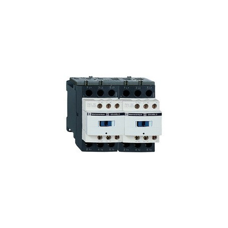Contacteur inverseur TeSys LC2D 3P AC3 440V 9 A bobine 24 VCC Contacteur inverseur TeSys LC2D 3P AC3 440V 9 A bobine 24 VCC