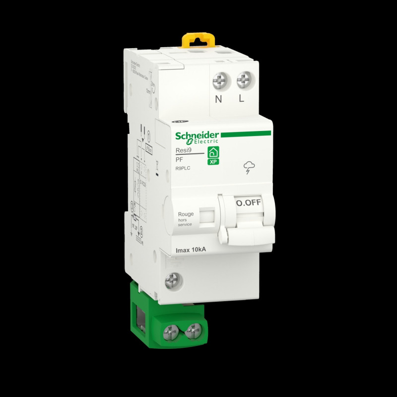 Parafoudre bipolaire 10KA 230V Resi9 XP, SCHNEIDER ELECTRIC