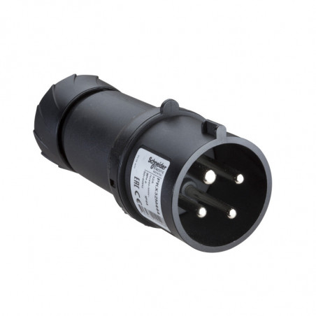 Pratika Fiche Mobile Industrielle Droite 32 A 3p T 480 500 V Ca Ip44 Pkx32m444
