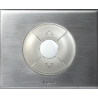 Inox brosse - Interrupteur volets/stores
