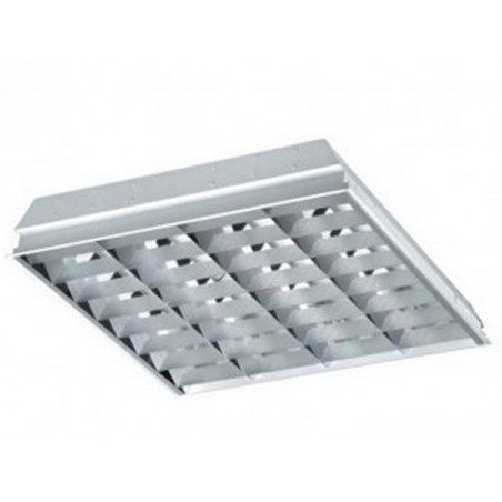PAVE LUMINEUX encastré ROMA SLA 4x18w EVG, alu sapin PAVE LUMINEUX encastré ROMA SLA 4x18w EVG, alu sapin