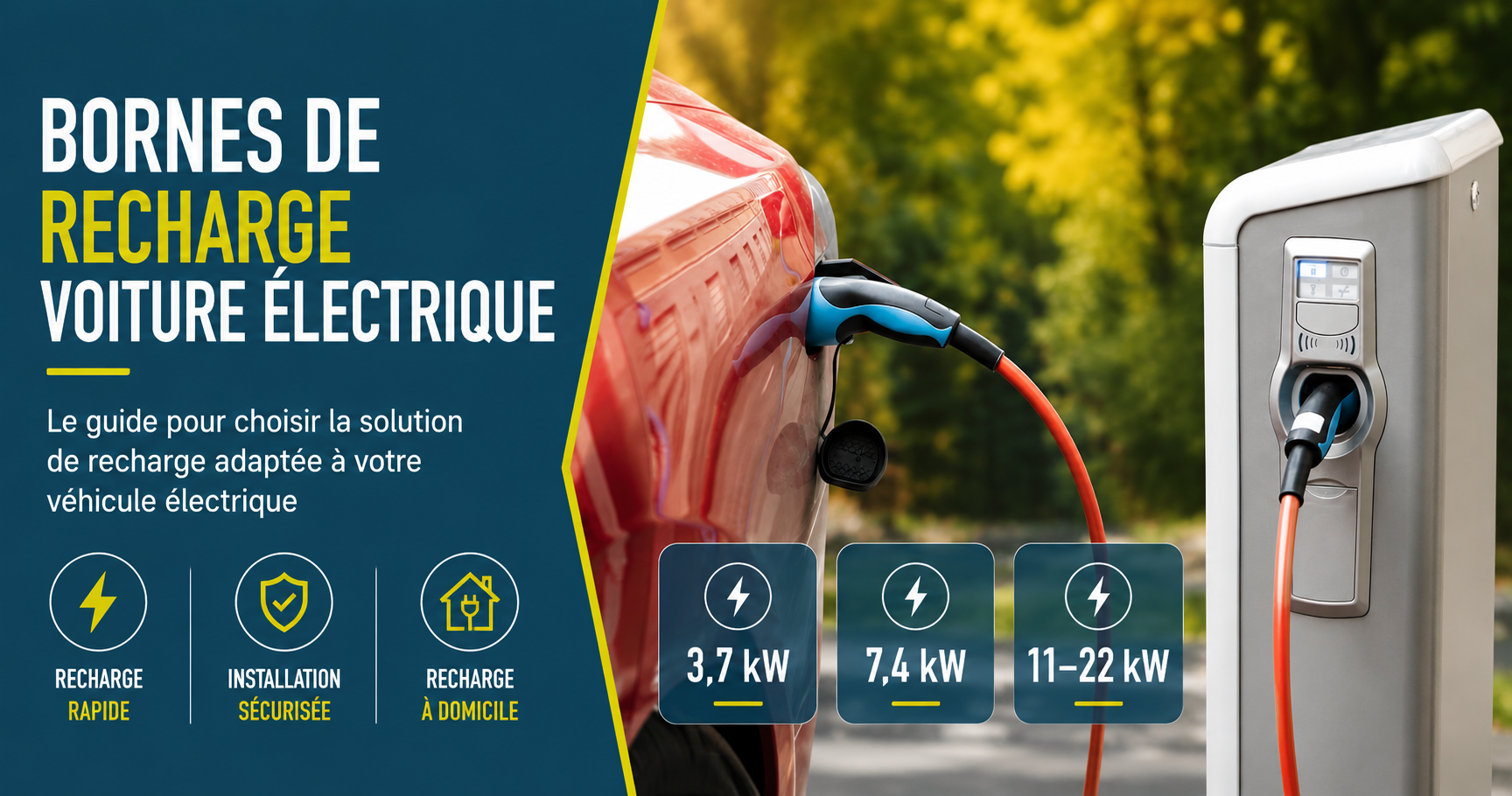 You are currently viewing Les bornes de recharges à voiture électrique