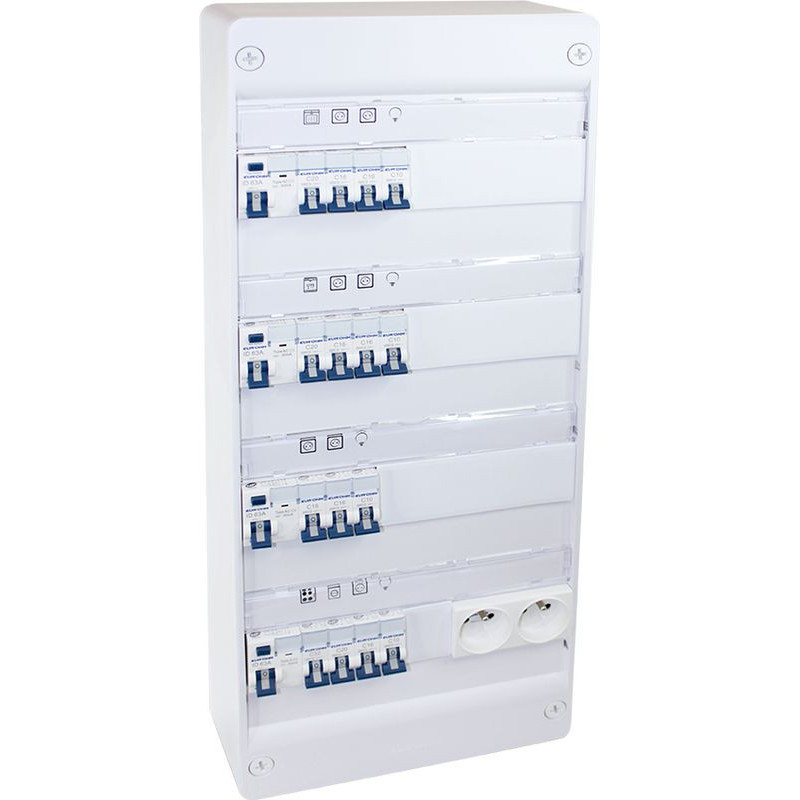 tableau électrique équipé eurohm eur'ohm