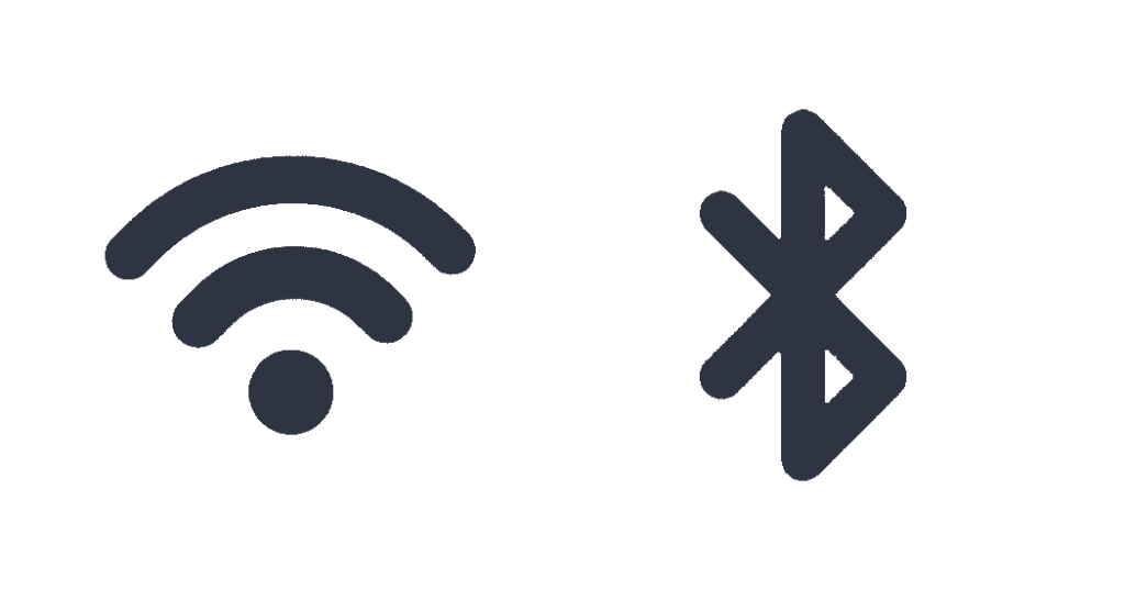 logo bluetooth et wi-fi