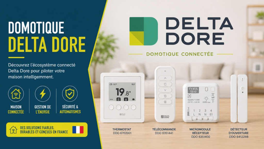 Lire la suite à propos de l’article Domotique Deltadore – choisir et configurer un système fiable