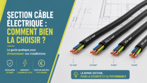 Lire la suite à propos de l’article Quelle section de câble électrique choisir ?
