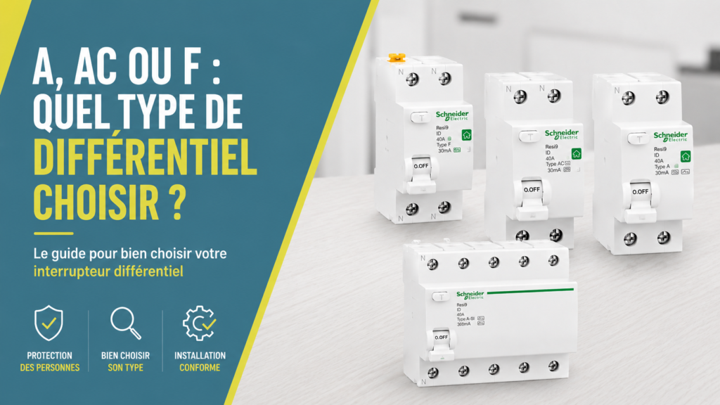 Lire la suite à propos de l’article A, AC ou F : quel type de différentiel choisir ?