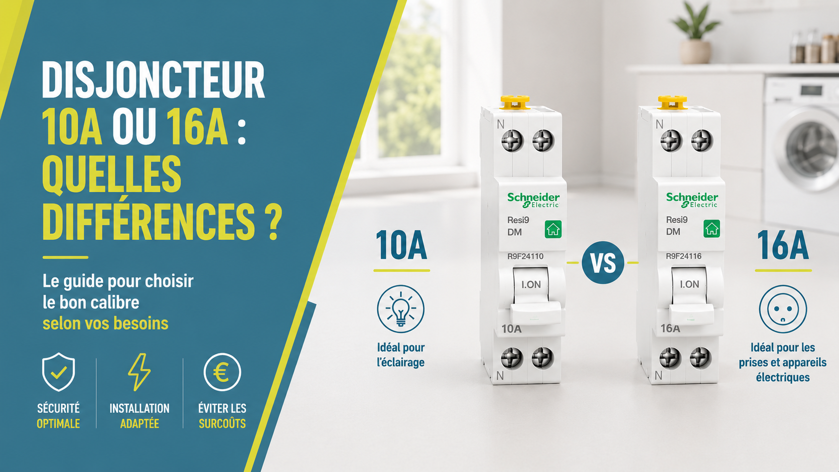 You are currently viewing Disjoncteur 10A ou 16A : quelles différences ?