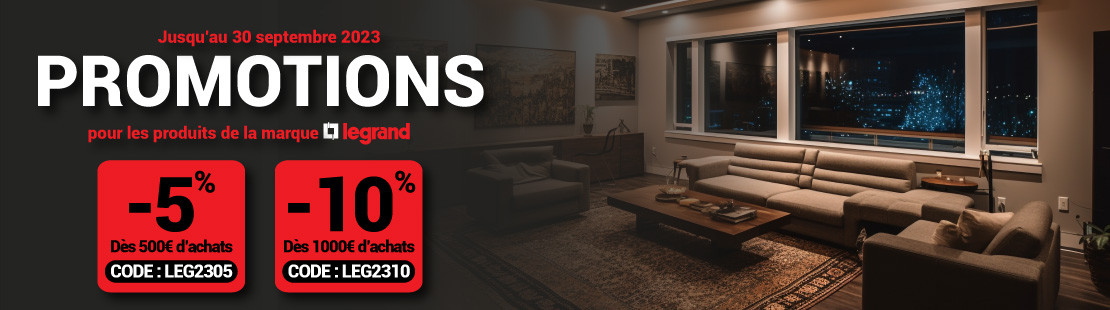 Promo Legrand 09/2023