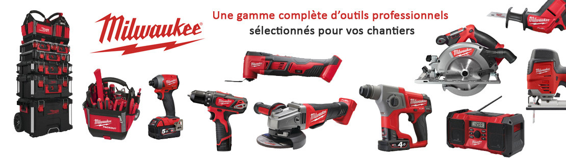 Outillage professionnel Milwaukee